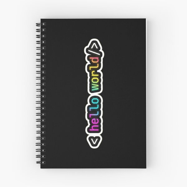 Item preview, Hello World Neon Programmer First Code Syntax designed and sold by AkDesign022.