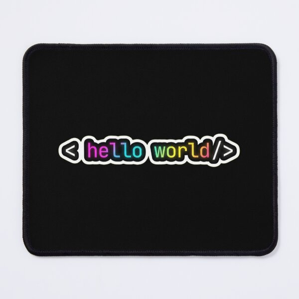 Item preview, Hello World Neon Programmer First Code Syntax designed and sold by AkDesign022.