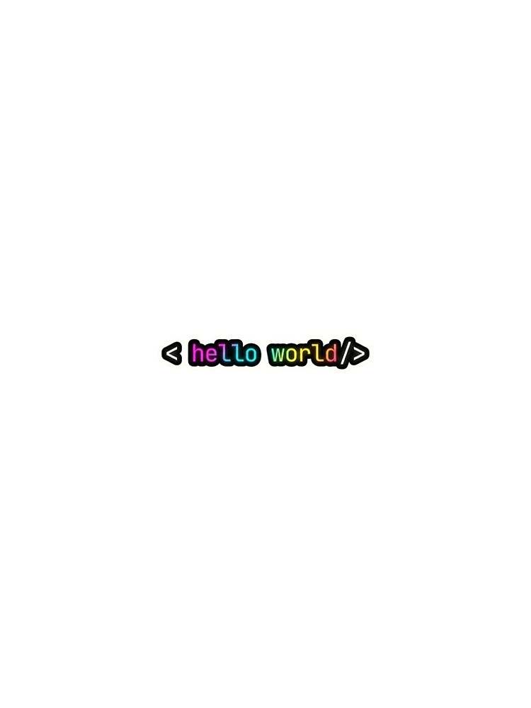 Thumbnail 5 of 5, A-Line Dress, Hello World Neon Programmer First Code Syntax designed and sold by AkDesign022.