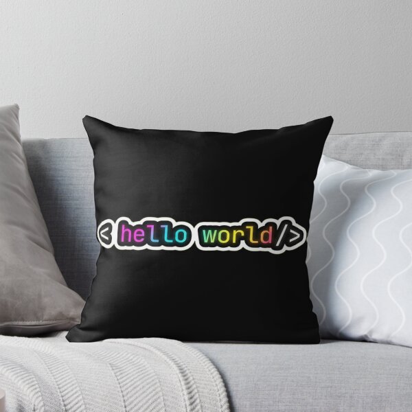 Item preview, Hello World Neon Programmer First Code Syntax designed and sold by AkDesign022.