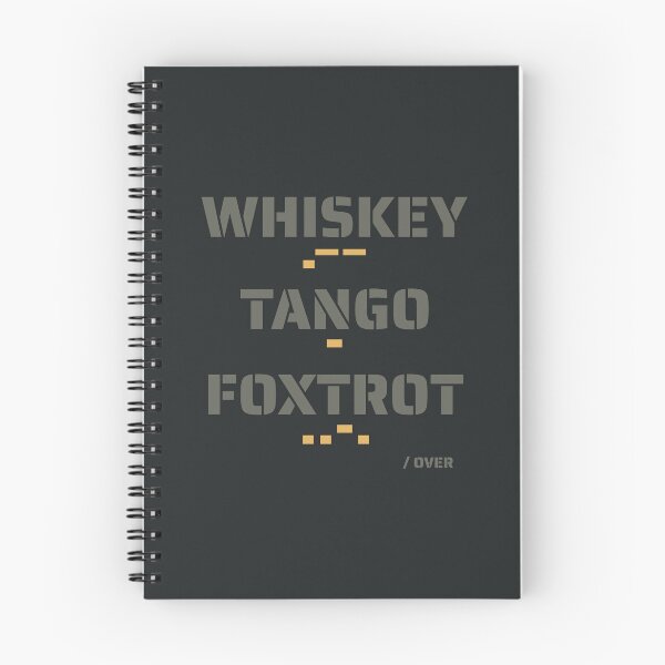 Item preview, WTF Whiskey Tango Foxtrot Funny Morse Code Military designed and sold by AnnSign.