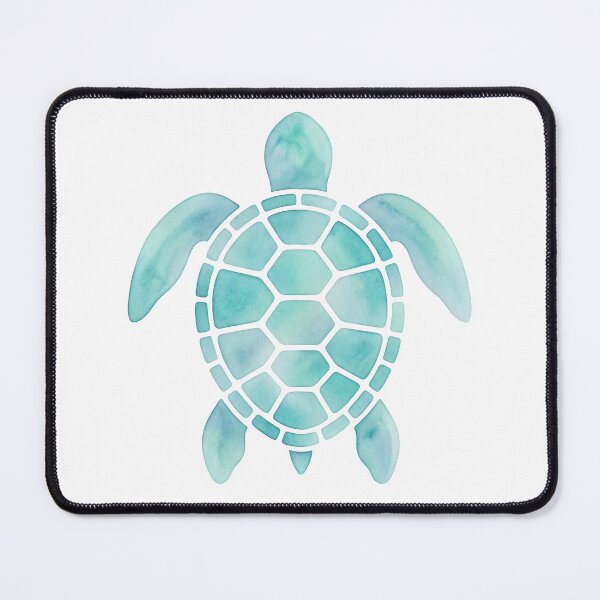 Item preview,  Watercolor Blue Sea Turtle designed and sold by shellle in the ocean.