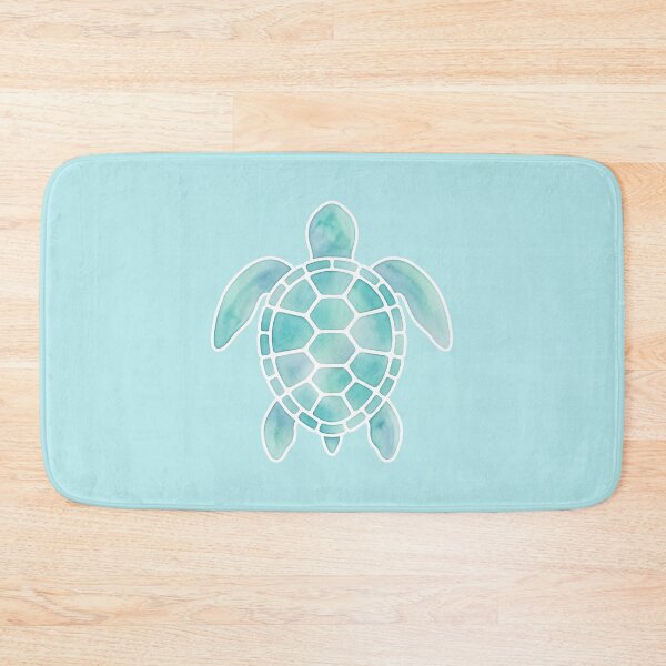 Item preview,  Watercolor Blue Sea Turtle designed and sold by shellle in the ocean.