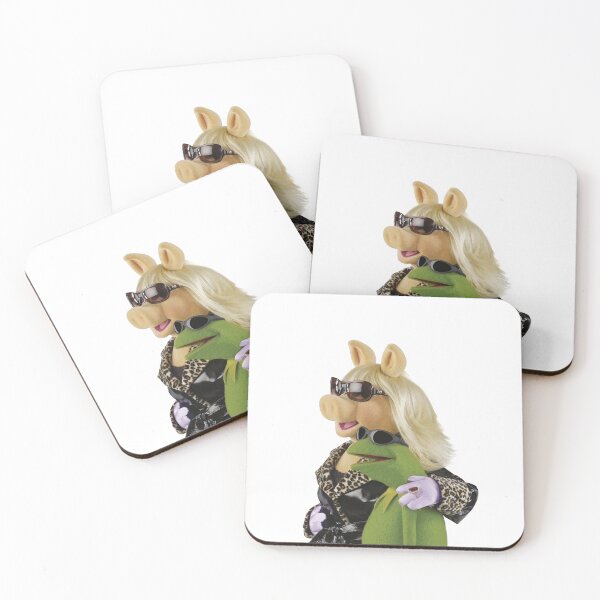 Item preview, cool kermit and piggy designed and sold by adhdsurvivor.