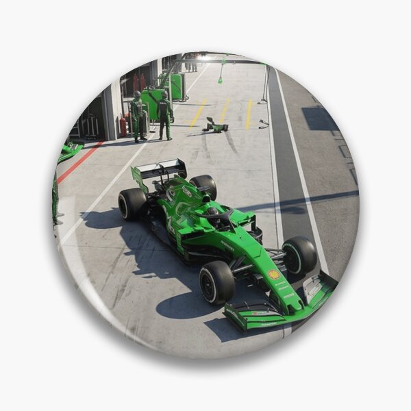 Item preview, Green Machine — F1 Car in Pit Lane with Crew 3D Render designed and sold by ticzla95.