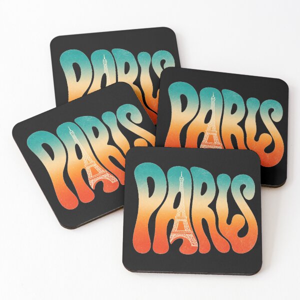 Item preview, Paris State of Mind | Retro Wavy Aesthetic Eiffel Tower Streetwear designed and sold by JD TREND.