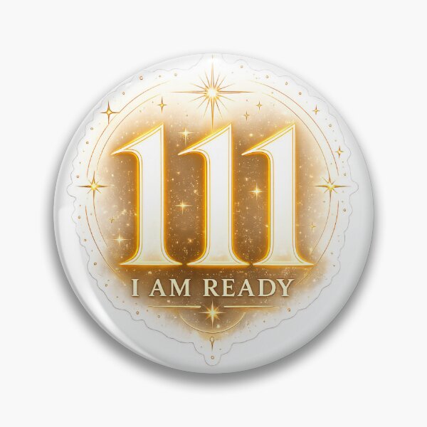 Item preview, 111 Sticker – Angel Number Spiritual Glow Design designed and sold by Puraenergia Stickers.