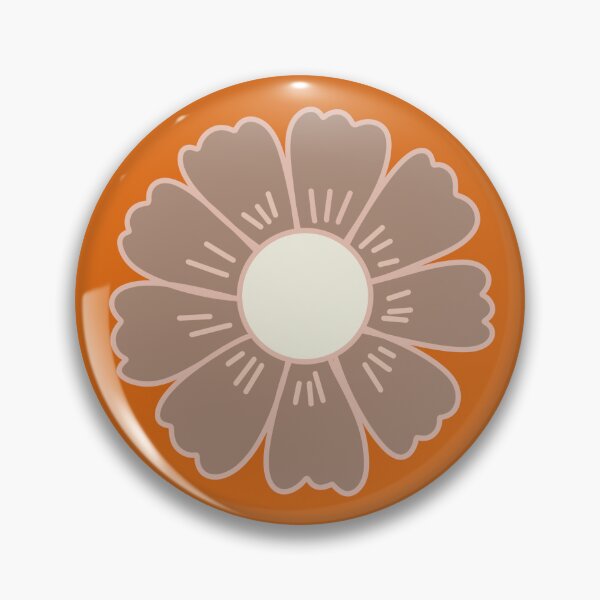 Item preview, Mocha brown flower designed and sold by Navitaloves.
