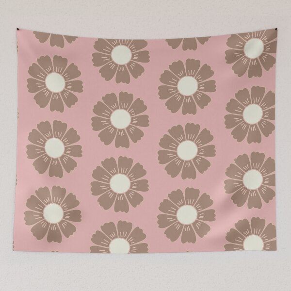Item preview, Mocha brown flower designed and sold by Navitaloves.