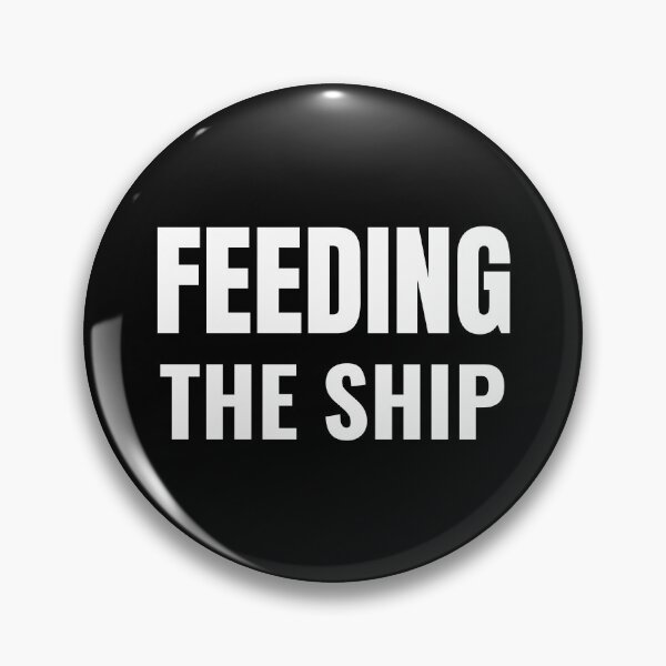Item preview, Feeding the Ship (White) designed and sold by ShipCrewNation.