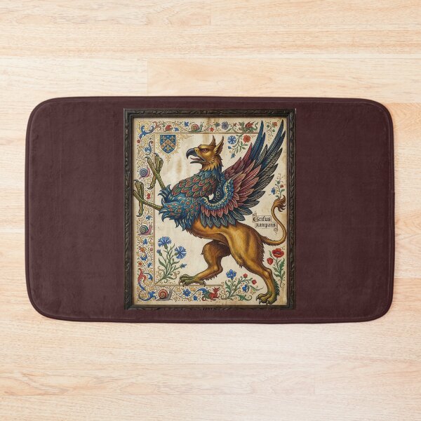 Item preview, Vintage Griffin Painting designed and sold by MorningFive.