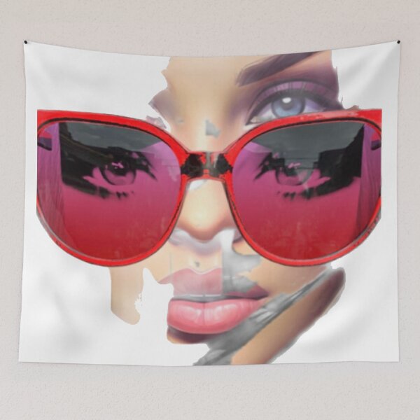 Item preview, Red Shady Babe ~Tilt designed and sold by Art By  FRANchessca.