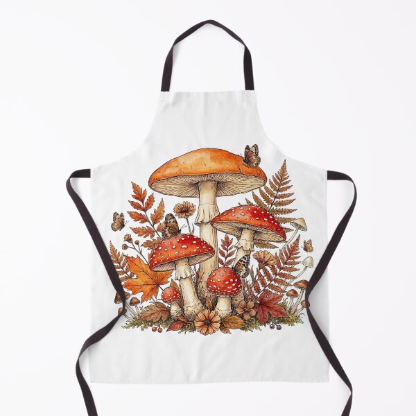 Item preview, The Perfect Aesthetic for Nature Lovers - Autumn Mushrooms and Forest Flora designed and sold by Joruproyect.
