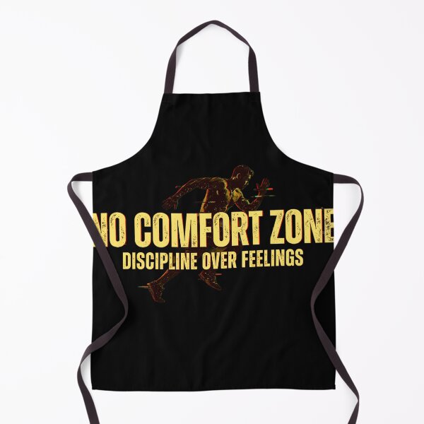 Item preview, No Comfort Zone: Discipline Over Feelings Fitness Graphic designed and sold by No Excuses .