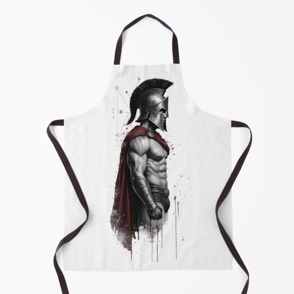 Item preview, You Define Your Own Strength - Gritty Spartan Warrior Sketch Art designed and sold by Joruproyect.