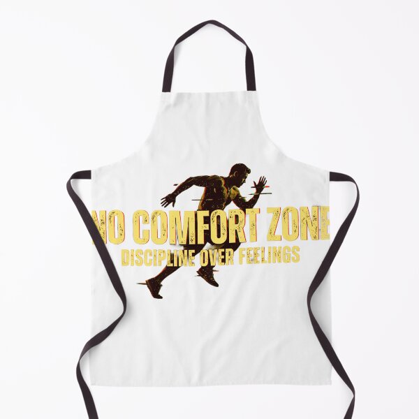 Item preview, No Comfort Zone: Discipline Over Feelings Fitness Graphic designed and sold by No Excuses .