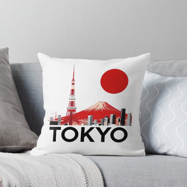 Item preview, Tokyo Neon Never Sleeps – Bauhaus City Art Print, Japan Travel Poster, Geometric Wall Art Gift designed and sold by OzzFrequency.