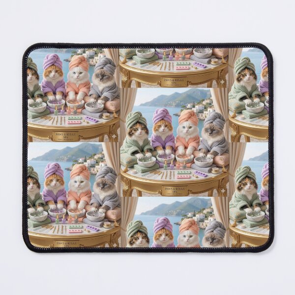 Item preview, Paws & Relax: The Ultimate Feline Spa Experience. designed and sold by JoyNest = "The nest of joy".