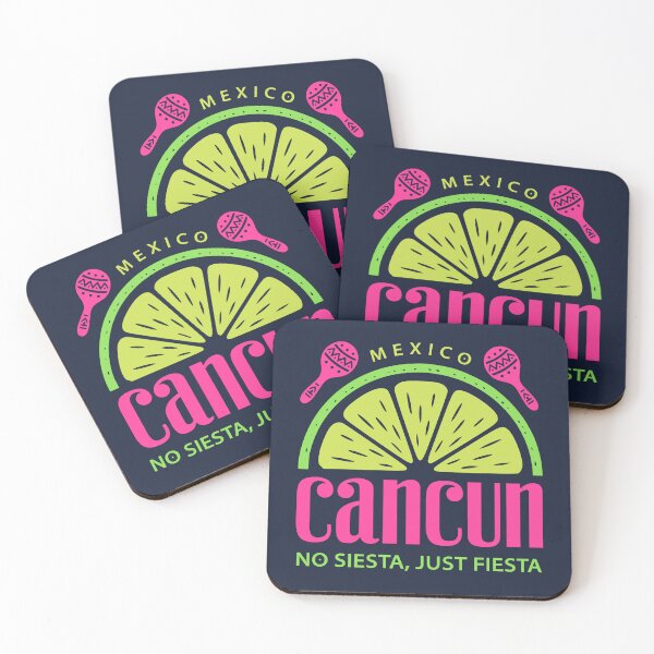Item preview, Cancun Mexico No Siesta Just Fiesta Lime Design designed and sold by LinaValearte.