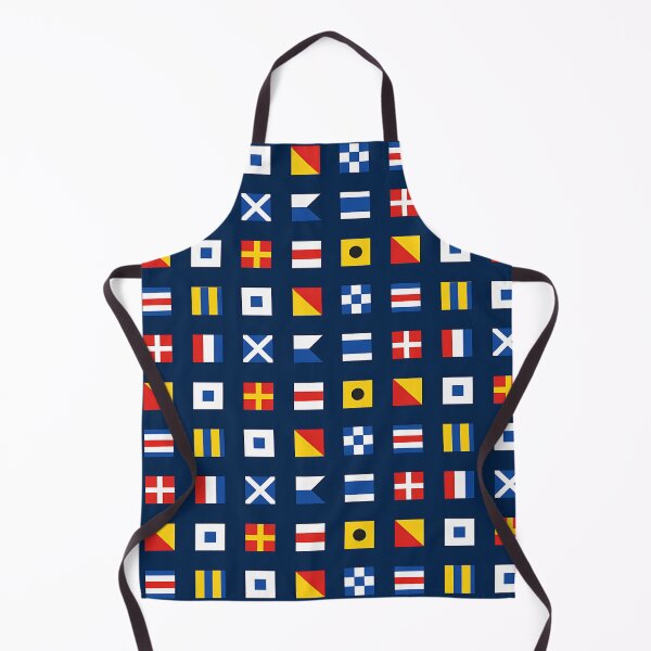 Artikelvorschau, Nautische Signalflaggen – farbenfrohes maritimes Design entworfen und verkauft von AnnSign.