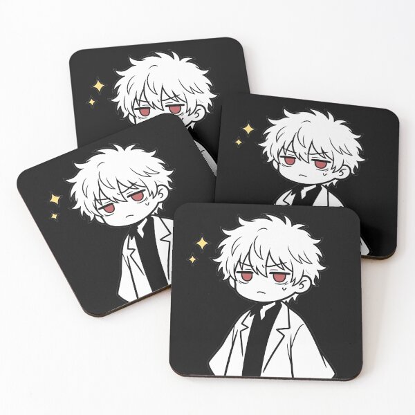 Item preview, Grumpy Chibi Boy – Moody Anime Attitude Cute Minimalist Design designed and sold by bistuni.