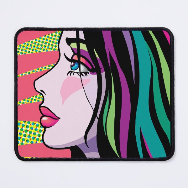 Item preview, Pop Art Portrait of a Woman in Aspirations designed and sold by cremedecolor.