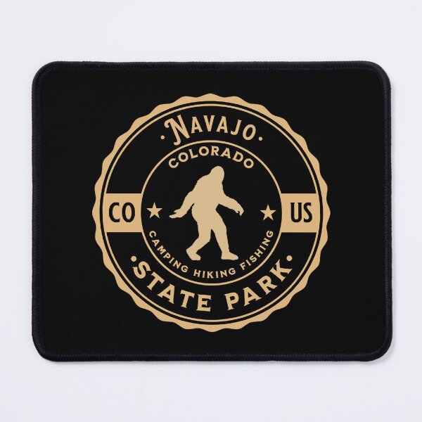 Item preview, Navajo State Park - Retro Bigfoot design - Colorado designed and sold by CattlettArt.