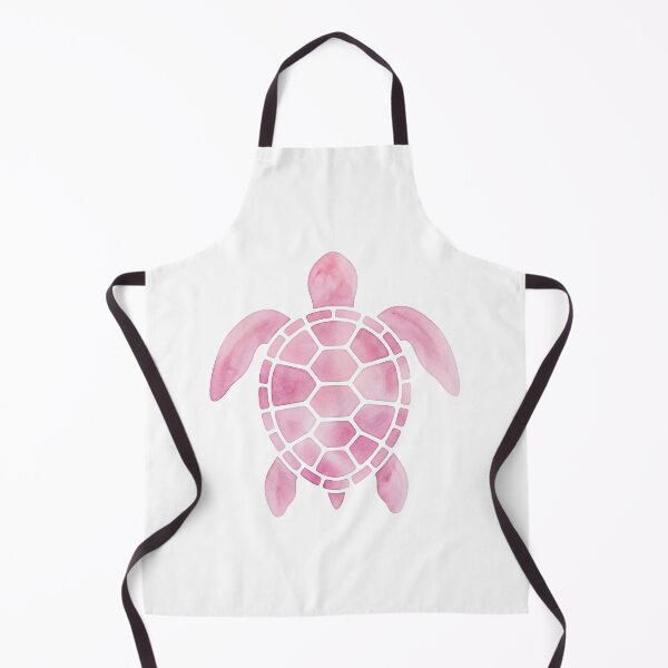Item preview, Pink Sea Turtule watercolor designed and sold by shellle in the ocean.