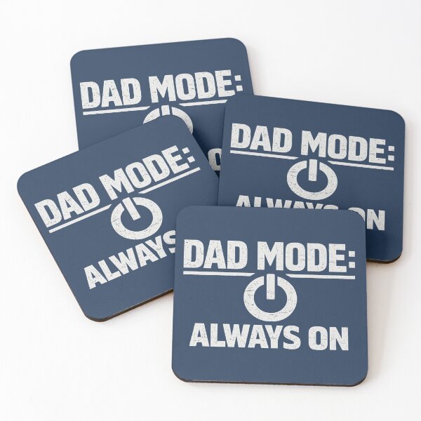 Item preview,  Dad Mode  Always On – Distressed Vintage Father’s Day – Funny Dad Quote  designed and sold by DesignHouse07.