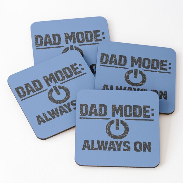 Item preview, Dad Mode  Always On – Distressed Vintage Father’s Day – Funny Dad Quote  designed and sold by DesignHouse07.