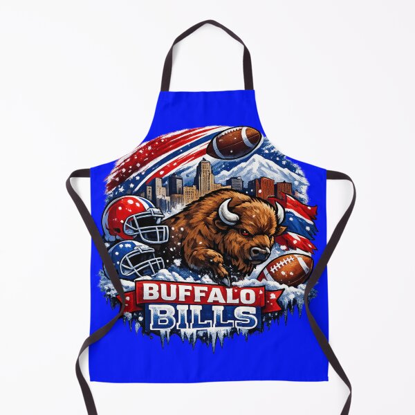Item preview, Buffalo Bills Football Shirt Bison NFL Fan Red Blue American Football Graphic Tee designed and sold by GarnerSupplyCo.