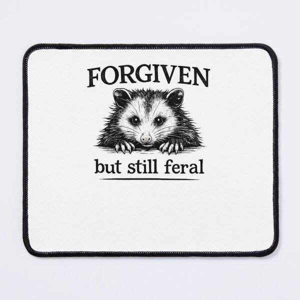 Item preview, FORGIVEN but still feral Opossum designed and sold by snowry.