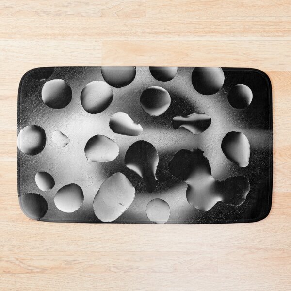 Item preview, Monochrome Liquid Diamonds - Abstract Black and White Water Droplets Macro designed and sold by AbulailArt.