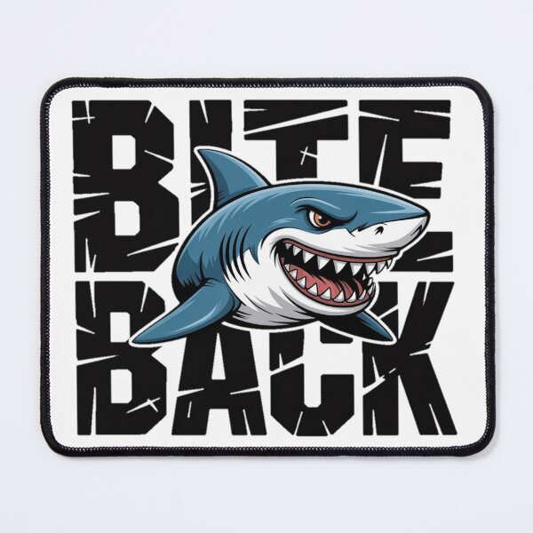 Item preview, Bite Back Shark Attack Design designed and sold by YounexxART.