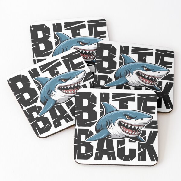 Item preview, Bite Back Shark Attack Design designed and sold by YounexxART.