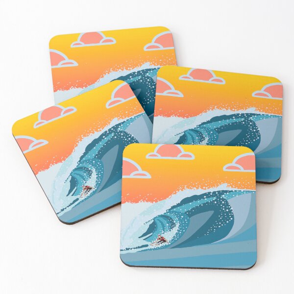 Item preview, Pipeline Is For The Girls, Sunset Ride Variant designed and sold by WhitDabbles.