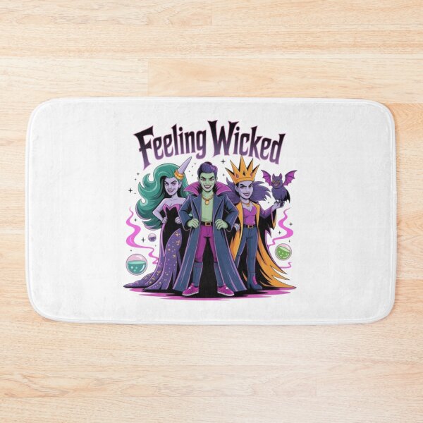 Item preview, Feeling Wicked T-Shirt – Cute Villain Halloween Graphic for Spooky Lovers & Dark Aesthetic Fans designed and sold by GemBob Creations.