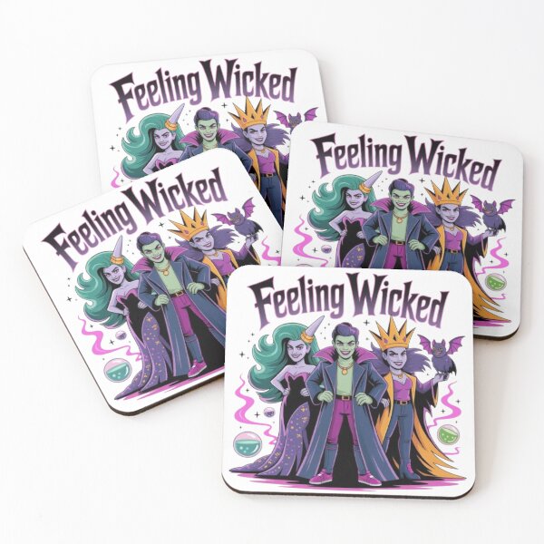 Item preview, Feeling Wicked T-Shirt – Cute Villain Halloween Graphic for Spooky Lovers & Dark Aesthetic Fans designed and sold by GemBob Creations.