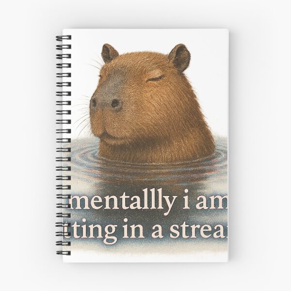 Item preview, mentally i am sitting in a stream designed and sold by UnhingedAttire.