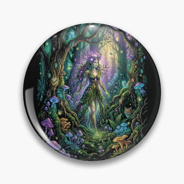 Item preview, Mystic Forest Guardian - Ethereal Nature Spirit designed and sold by FlamaC.