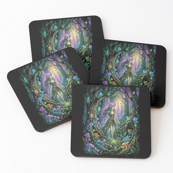 Item preview, Mystic Forest Guardian - Ethereal Nature Spirit designed and sold by FlamaC.