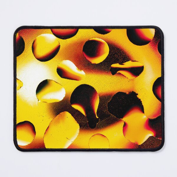 Item preview, Fiery Lava Liquid Jewels - Abstract Orange and Red Water Droplets Macro designed and sold by AbulailArt.