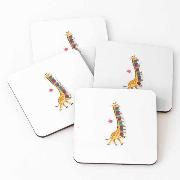 Item preview, Studious Giraffe - STICKER designed and sold by CROFTARTS.