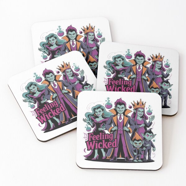Item preview, Feeling Wicked Halloween T-Shirt – Cute Villain Family Graphic for Spooky Season Lovers & Witchy Aesthetic Fans designed and sold by GemBob Creations.