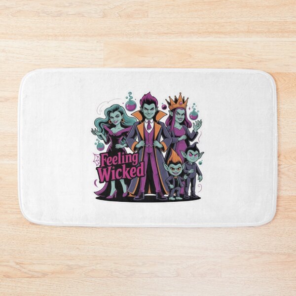 Item preview, Feeling Wicked Halloween T-Shirt – Cute Villain Family Graphic for Spooky Season Lovers & Witchy Aesthetic Fans designed and sold by GemBob Creations.