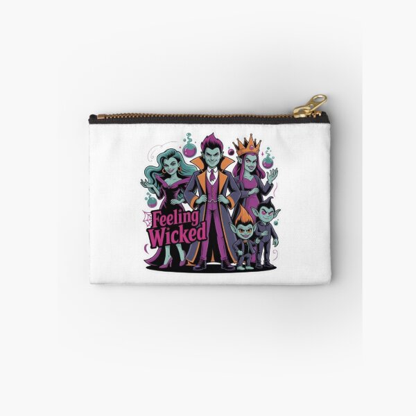 Item preview, Feeling Wicked Halloween T-Shirt – Cute Villain Family Graphic for Spooky Season Lovers & Witchy Aesthetic Fans designed and sold by GemBob Creations.
