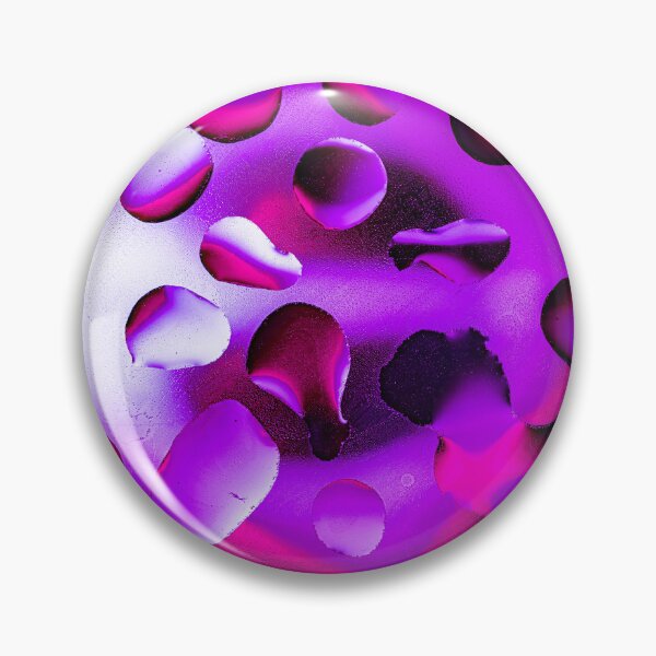 Item preview, Electric Purple Liquid Jewels - Abstract Magenta Water Droplets Macro designed and sold by AbulailArt.