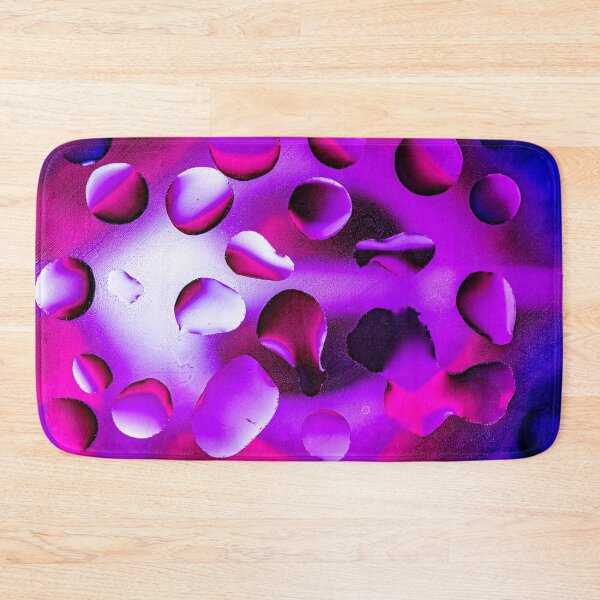 Item preview, Electric Purple Liquid Jewels - Abstract Magenta Water Droplets Macro designed and sold by AbulailArt.