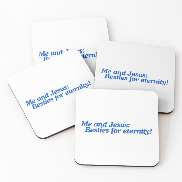 Item preview, me and Jesus: besties for eternity! designed and sold by artwithvic.