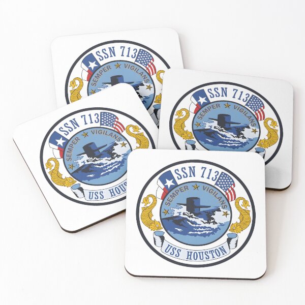 Item preview, USS Houston SSN 713 Submarine Command Insignia designed and sold by CharlieDesings.